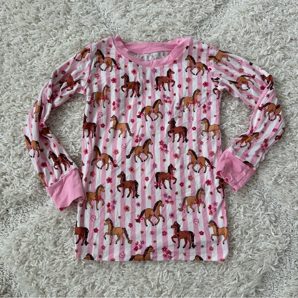In My Jammers Horse Pajama Top